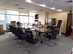 攸縣民(mín)政局領導一(yī)行(xíng)莅臨軟神股份參觀調研